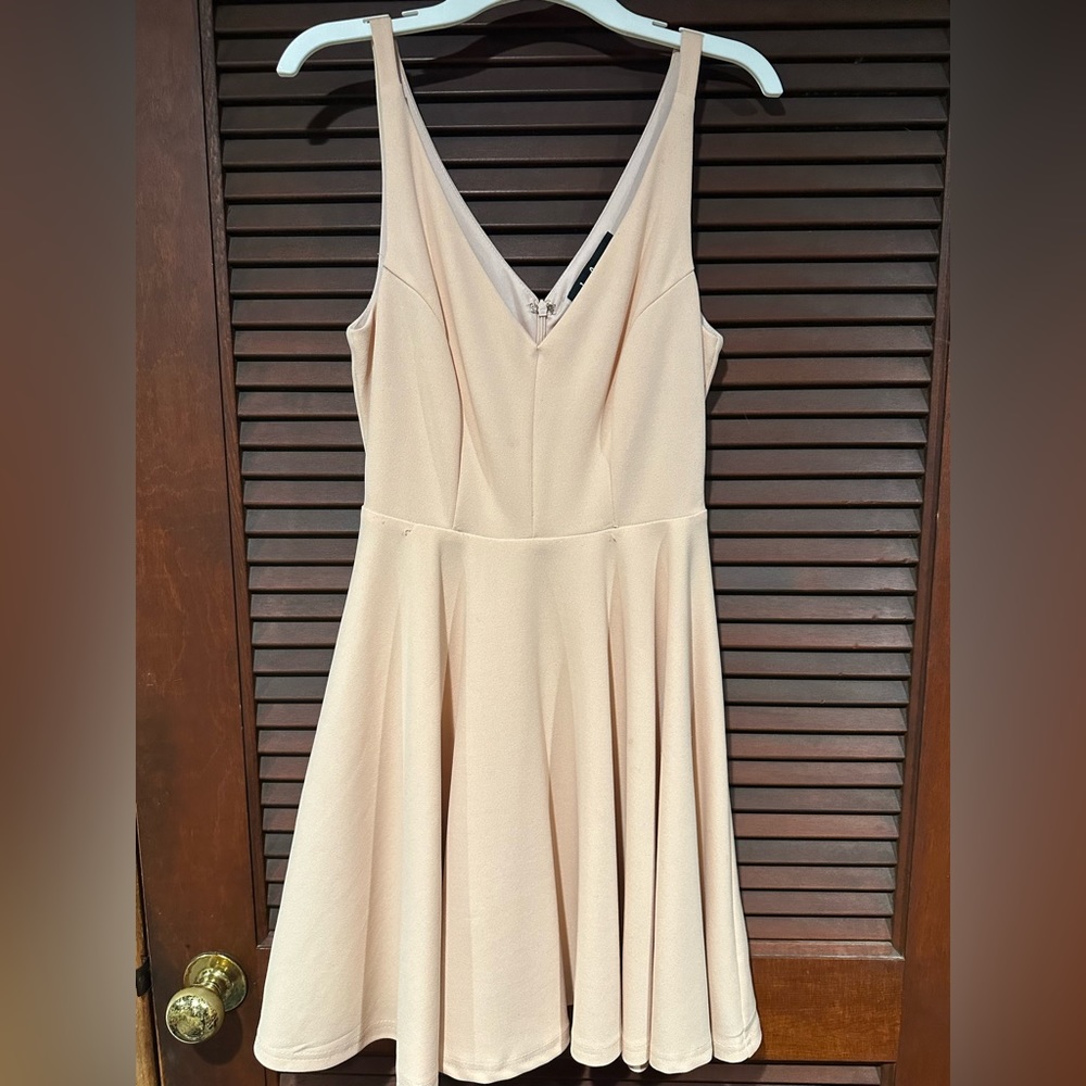 Lulus dusty pink xs skater dress